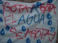 La presión de agua descendió un 15 por ciento