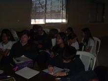 Charla en la Escuela María Madre de la Iglesia