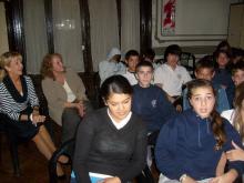 Charla en la Escuela "Bernardino Rivadavia"
