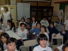 Charlas en la Escuela Nº 150 Cristóbal Colon