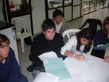 Taller en el II Foro Joven (ciudad de San Lorenzo)